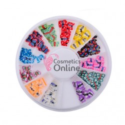 Carusel 3D pentru unghii C092 cu fimo colorate 5mm